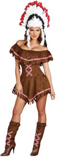 TIPPIN TEEPEES ADULT COSTUME