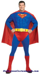 SUPERMAN MUSCLE CHEST COSTUME