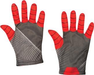 Spiderman Child Gloves - Red & Black