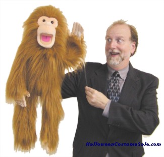 28 CHARLIE THE CHIMP PUPPET