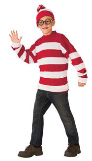 Boys Deluxe Wheres Waldo Costume