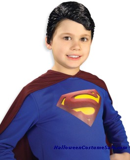 SUPERMAN CHILD VINYL WIG
