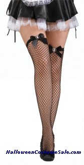 THIGH HIGHS FISHNET WITH CAMEO