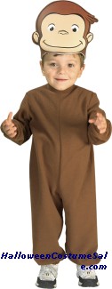 CURIOUS GEORGE TODDLER COSTUME