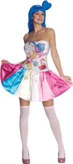 KATY PERRY CANDY GIRL ADULT COSTUME