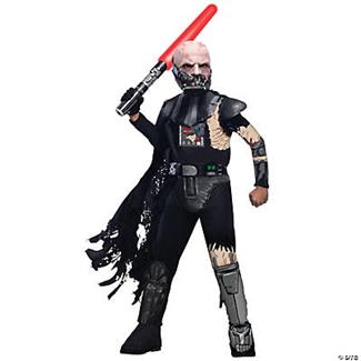 Boys Star Wars Darth Vader Battle Damaged Costume