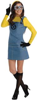 DESPICABLE ME LADY MINION ADULT COSTUME