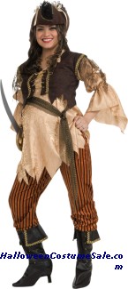 MATERNITY PIRATE QUEEN ADULT COSTUME