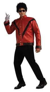 Mens Deluxe Red Thriller Michael Jackson Jacket