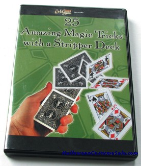 25 Amazing Magic Tricks With A Stripper Deck Dvd