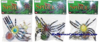 ASSORTED RUBBER SPIDERS