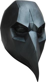 LOW POLY CROW MASK