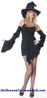 SEXY WITCH DRESS WITH HAT