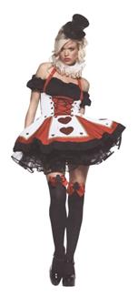 PRETTY PLAYING CARD ADULT COSTUME