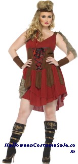 DEADLY HUNTRESS ADULT PLUS SIZE COSTUME