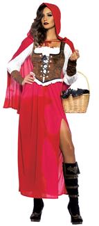 Womens Woodland Red Riding Hood Costume