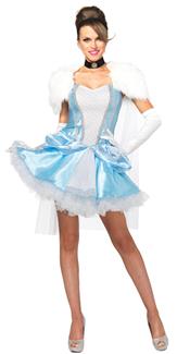 Womens Cinderella Slipperless Costume