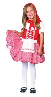LIL MISS RED LARGE GIRL CHILD COSTUMES
