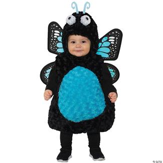 Toddler Girls Blue Butterfly Costume
