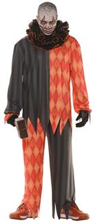 EVIL CLOWN ADULT AND TEEN COSTUME