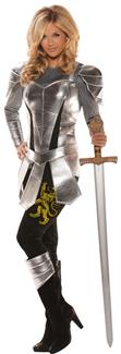 KNIGHT TO REMEMBER FEMALE ADULT COSTUME