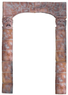 LIGHTED STONE ARCHWAY