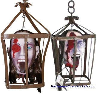 HEAD IN A CAGE PROP