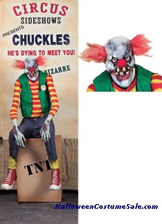CHUCKLES CLOWN ANIMATED PROP