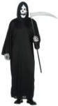 Ghoul costume includes hooded robe.