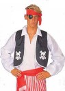 Pirate vest. Material : High quality polyester. Adult one size.