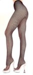 Fishnet pantyhose is seamless. Adult size. Colors available : Red, White &amp; Black.