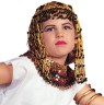 &nbsp;&nbsp;&nbsp;Cleopatra Headpiece - Beaded headpiece with choice of gold with black beads or black with black beads. Fits children and adults.