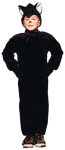 Black cat plush toddler costume includes jumpsuit &amp; hood. Also available in Child size: <a href="/BLACK-CAT-PLUSH-CHILD-COSTUME-Grp-123Z70072.aspx">Z70072</a>.