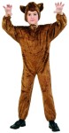 This bear costume has multiple uses! You can use it as a ( bear,monkey,deer,dog,horse) just by adding a nose or mask. Great costume for school plays. Costume includes : Brown plush jumpsuit and headpiece. Also available in Child size: <a href="/BROWN-BEAR--COSTUME---Child-Grp-123Z70075.aspx">Z70075</a>.