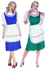 Lady Bavarian Costume includes dress and apron.