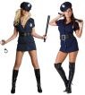 In The Line Of Duty Costume (Plus Size)- This sexy police officer costume.This Sexy Police Woman costume consists of a twill dress , hat, and vinyl belt . Accessorize with fishnet pantyhose, thigh highs and go capture your favorite criminal or find your dreamy man!!