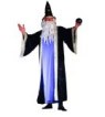 Deluxe Wizard costume includes tunic, overtunic &amp; hat.