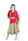 Indian Girl costume - Transform your child into a brave Indian Girl who could be sacajawea leading Lewis &amp; Clark with this 4 piece costume.