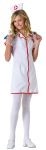Cute-T-Nurse costume includes front zip dress, cap &amp; stethoscope.