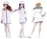 Sailor Girl Teen Costume includes zip closure dress and sailor cap.