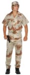 Storm Fox- Desert Camouflage includes Shirt, Pants, Belt and Hat. Costume also available in Plus Size (<a href="/Storm-Fox--Desert-Camouflage-Grp-123z85563.aspx">Z85563</a>).