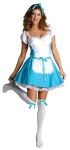 Alice - Sexy Costume includes Dress with Waist Tie and Hair Bow.