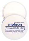 Clown White Lite (8 Oz) - Mehron Lanolin based, highly pigmented Clown White Makeup. Provides maximum whiteness yet can be used sparingly - thus the term lite. Accept NO Substitutes!