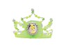 Tinker Bell Tiara - Lovely sequin and feather tiara with Tinker Bell cameo art logo.