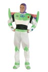 Buzz Lightyear Prestige Adult Costume - Includes: Bodysuit, wings, boot covers and hood. Fits adult sizes up to 46.