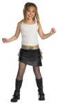 Disney Hannah Montana Quality Child Costume - Rock the house like Hannah Montana. Includes top, skirt and detachable belt with logo. Fishnets sold separately. 