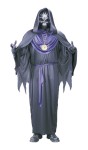 Emperor Of Evil Adult Costume - Includes: Robe, Chest Drape, Hooded Cape, Belt, Medallion and Mask. One size fits most adults.