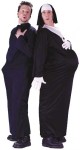 Keep Up The Faith Priest Adult Costume - Includes balck cassock with white collar. One size fits most adults.
