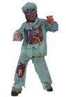 Zombie Doctor Child Costume - Includes lab coat, shirt with gory chest attached, pants with rotted knee, rotted zombie mask, surgical mast, surgical cap and latex gloves. *Stethoscope not included.