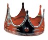 <font class="Apple-style-span" face="Arial"><span class="Apple-style-span" style="font-size: small;">Queens Crown - Smaller sized plastic crown with six inlaid jewels. One size fits 6 7/8 inches to 7 1/2 inches. 4 3/4 inches tall.</span></font>